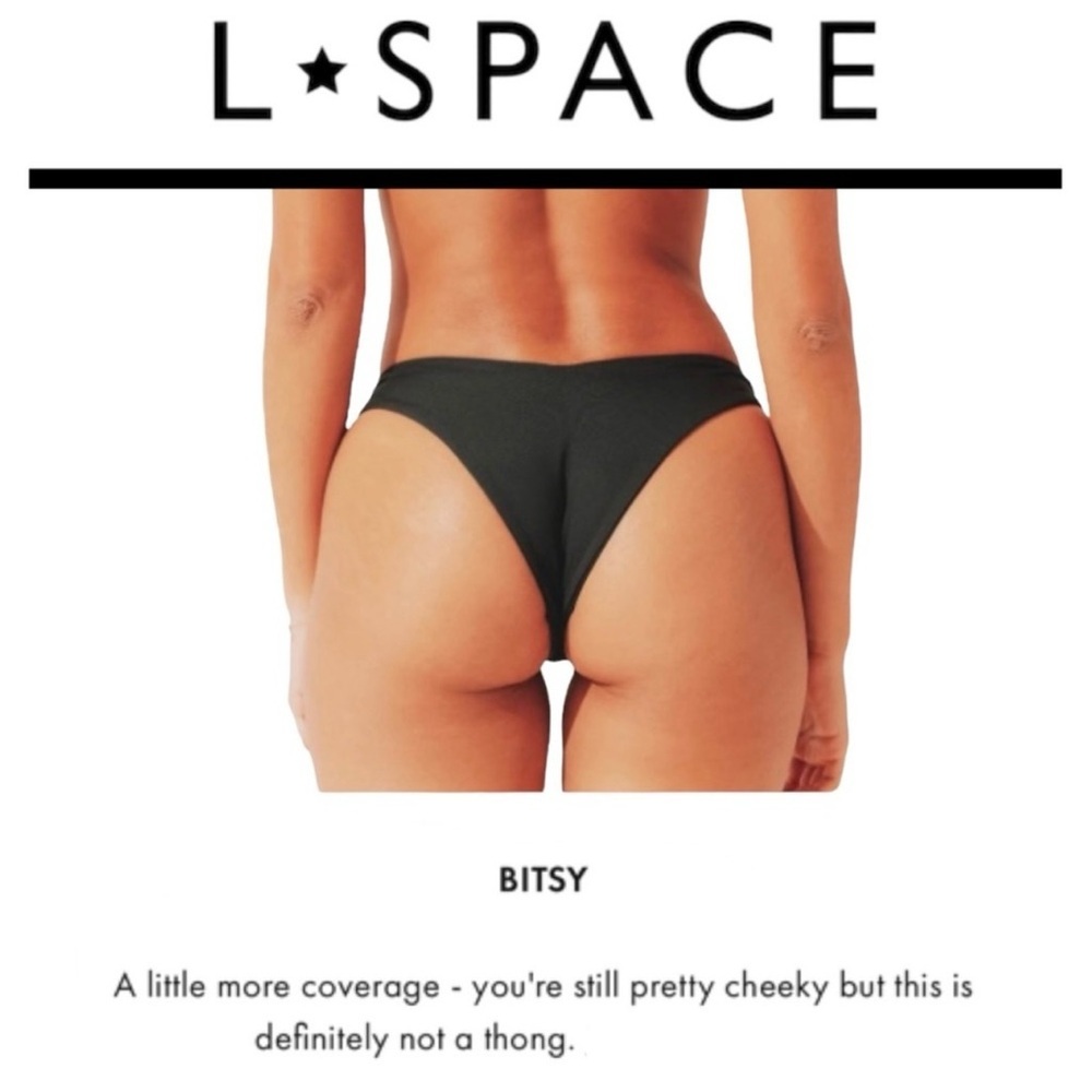 L*Space Maggie Roger Bikini Bottoms Over‎ the Rainbow NWT - Picture 8 of 12